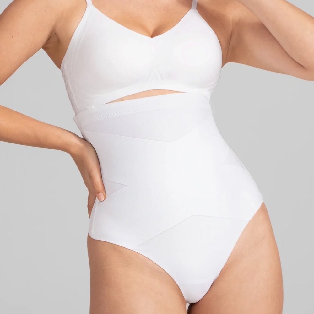 HoneyLove Superpower Thong Shapewear MEDIUM NWT ASTRAL WHITE
